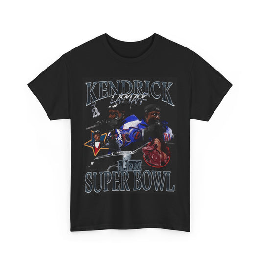 Kendrick Lamar & SZA Super Bowl Halftime Show T-Shirt – A Tribute to an Iconic Performance