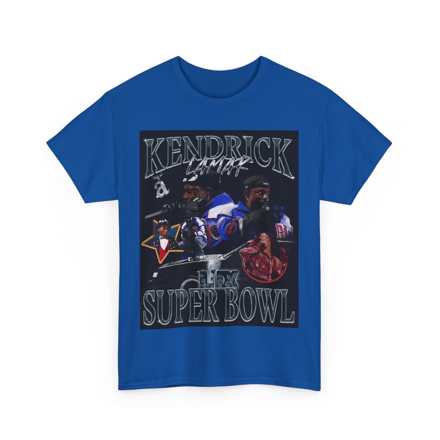 Kendrick Lamar & SZA Super Bowl Halftime Show T-Shirt – A Tribute to an Iconic Performance