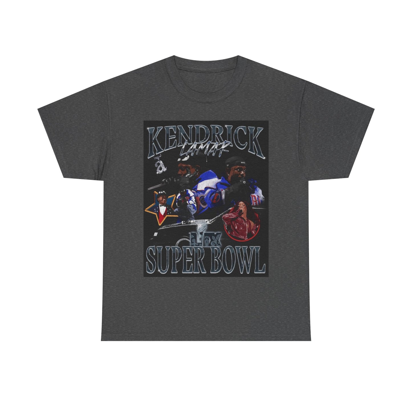 Kendrick Lamar & SZA Super Bowl Halftime Show T-Shirt – A Tribute to an Iconic Performance